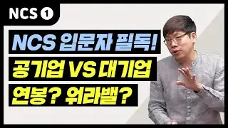 [공기업_NCS_원리] 1강. 공기업vs대기업 전격비교 - 연봉, 워라밸 (이완T)