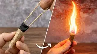 Stop Buying on Amazon! I Made the Ultimate Survival Pull-Pin Fire Starter for $0