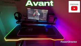 Avant &rarr; Apr&egrave;s : setup optimis&eacute; 🔥#gamingsetup #gamezone #rgb #shorts  #pcsetup #gamingreels