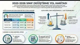 Defter Tutmada Yasal Sınırlar: 2025&ndash;2026 Hadleri VUK 176&ndash;180 Kapsamında 2025&ndash;2026 Sınıf Değiştirme