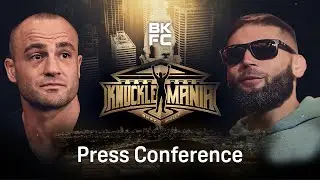 EDDIE ALVAREZ VS. JEREMY STEPHENS | BKFC KNUCKLEMANIA 5 PRESS CONFERENCE LIVESTREAM