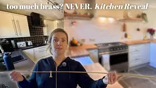 Our NEW Kitchen Reveal | Country Style With Brass Accents