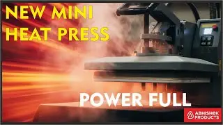 🔥 Mini Heat Press Machine for T-Shirts, Shoes, DIY Vinyl Transfer &ndash; Compact & Safe | AbhishekID.com