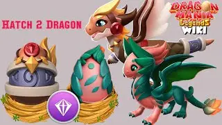 💖 Hatch 2 Arya Dragon & Pink Bloom Dragon , Dragon Mania Legends - Gameplay Part 1798 HD