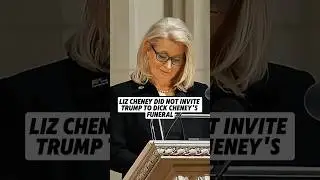 Лиз Чейни не пригласила Трампа на похороны Дика Чейни. -1#шорты#трамп#знаменитость#lizcheney