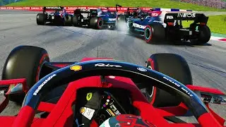 F1 Road to Glory 2021 Career: MERCEDES CRASH INTO EACHOTHER! - Part 7