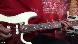 THIS CHRISTMAS Donny Hathaway Guitar Cover - LESSON LINKS BELOW @EricBlackmonGuitar