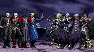 [KOF Mugen] Boss Goenitz Team vs Bosses NESTS Team
