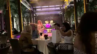 Enjoying Dinner  and Nice Performance at Jaya Restaurant Miami | 