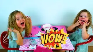 Magical Water Coloring Fun! ✨ Twin Sisters Reveal Hidden Pictures #MagicColoring #WaterReveal