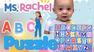 ABC Puzzle with Ms. Rachel! | Learn Letters for Babies & Toddlers