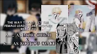 The way to protect the female lead's older brother react to..... 