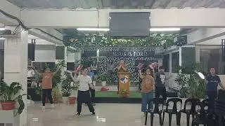 WAN TEAM WHS practice Song Hossana and Turn It Up Dancers Elyondoulos 