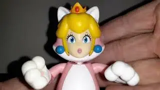 Super Mario Cat Peach Action Figure