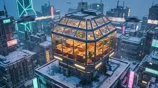 Neon City Cyberpunk Lofi to Focus and Relax