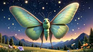 The Mysterious Moth&rsquo;s Moonlight Flight 🦋🌙 | Nighttime Story for Kids | Magical Learning Adventure