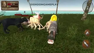 Ultimate Lion Simulator - Lion Vs Hippo, Lioness Panther Android Gameplay #7 | Dishoomgameplay