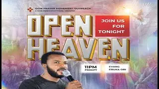 NIGHT 0F OPEN HEAVEN  [DAY 14 OF 21 DAYS FOUNDATION PRAYER] 1ST FEBRUARY 2026