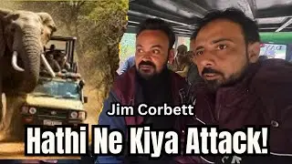 Dhikala Canter Safari Gone Wild! Elephant Attack | Heart-Pounding  | Jim Corbett Part 3