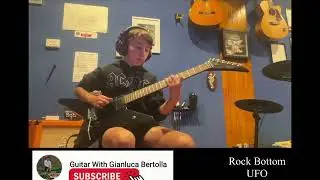 How To Play  Rock Bottom by  UFO on Guitar