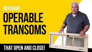 Need Ventilation? Transom Windows That Open and Close