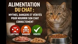 Alimentation du chat   mythes, dangers et v&eacute;rit&eacute;s pour nourrir son chat correctement