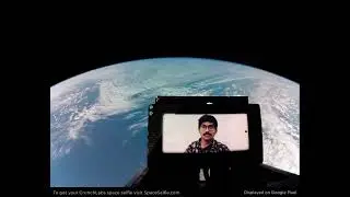 Thanks  to  @MarkRober & @CrunchLabs   My  Space  Selfie