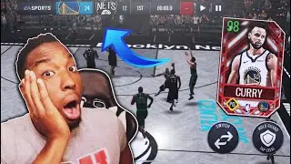 24 PTS IN 1 QUARTER!!! 98 OVR PLAY-IN TOURNAMENT MASTER STEPH CURRY GAMEPLAY!!! NBA LIVE MOBILE 21