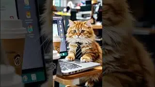 Cat typing to you! #catlovers #cat #catshorts