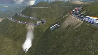 Carreteras Peligrosas de Peru | Viajando Con Bus de Grupo 5-Cambio mi Corazon | Volvo New g7 1800 dd