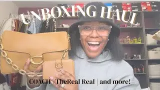 FIRST UNBOXING OF 2026! COACH | THEREAL REAL | AND MORE!