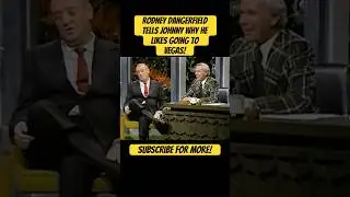 Родни Дэнджерфилд рассказывает Джонни Карсону, почему ему нравится ездить в Лас-Вегас! #короткоме...