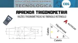 Seno, Cosseno e Tangente no triângulo Retângulo (Trigonometria Aplicada)