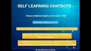 AI Chatbot :Episode 8 -Part 2 : Self Learn Chatbots