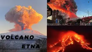 ETNA  VOLCANO BLASTING /Arundan's vlog