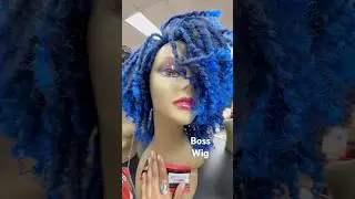 BOSS WIG Natural LOC OUTRE Shake n go wash n go Human Hair Wig Collection #wigtrends #wigtypes