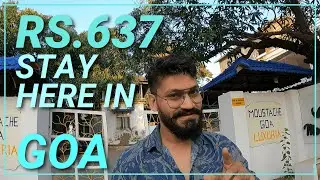 Goa Stay At Rs.637 | Best Hostel Stay In North Goa | Moustache Goa Luxuria | Goa Workation