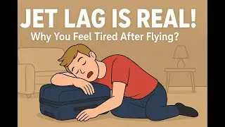 Jet Lag Explained in Simple English ✈️ |Tired After a Long Flight? Learn English Words About Jet Lag
