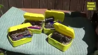 Prepper Tip: mini survival kit EDC box - minimal