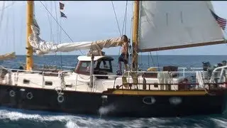 Meet Michael Beans, a real pirate in the British Virgin Islands, Caribbean
