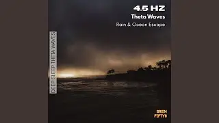 4.5 Hz Theta Waves Beach Drizzle (Loopable)