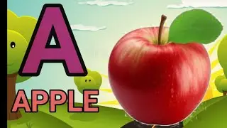 А &mdash; яблоко, Б &mdash; банан, Abcde, фонетика, песня, алфавит, рифмы, kukutva4z