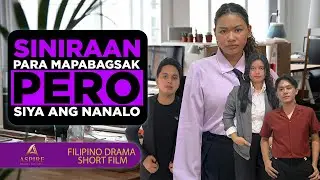 Siniraan Para Mapabagsak… Pero Siya ang Nanalo! | Tagalog Short Film