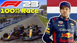 F1 23 - Vettel Returns To Red Bull #14: 100% Race Netherlands