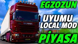 LOCAL MOD SCANİA R 2009 | PİYASALIK KURT EGZOZ | HATUN DA VAR !!! | TRUCKERSMP | ETS2