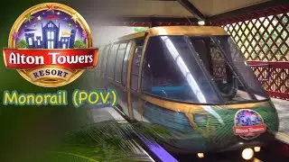 Alton Towers Resort: Monorail (4K/POV) (5th October 2024)