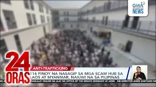114 Pinoy na nasagip sa mga scam hub sa Laos at Myanmar, naiuwi na sa Pilipinas | 24 Oras