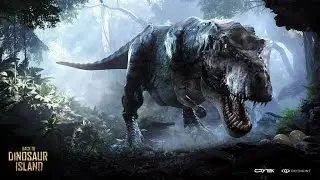 Reacting to Back to Dinosaur Island while wearing VR