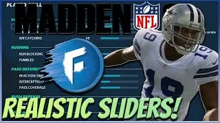 MADDEN 21 Next Gen | Realistic Franchise Sliders!