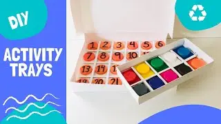 Activity Trays for Preschoolers or Special Needs People | Charolas de Actividades
